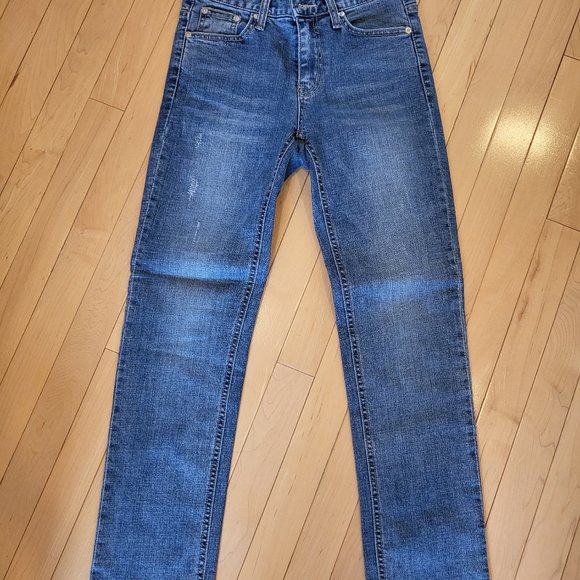 Premium Jeans Made in Korea Size 27 Straight Leg - Picture 3 of 3